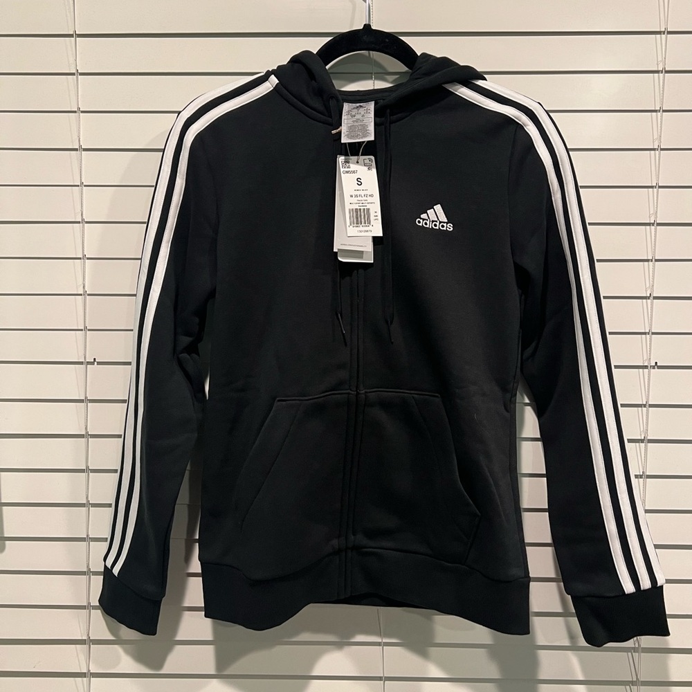 NEW WITH TAGS Adidas Zip-Up Sweatshirt